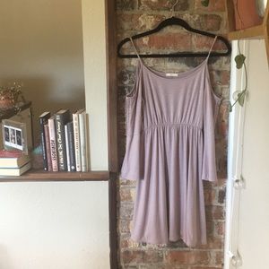 Rose cold-shoulder summer dress // Size Medium